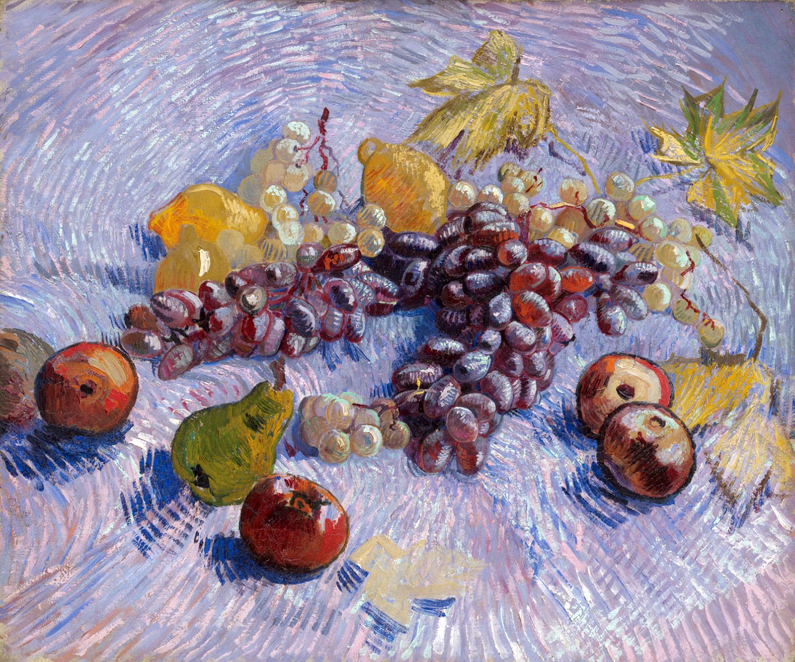 Винсент Ван Гог - Виноград, лимоны, груши и яблоки